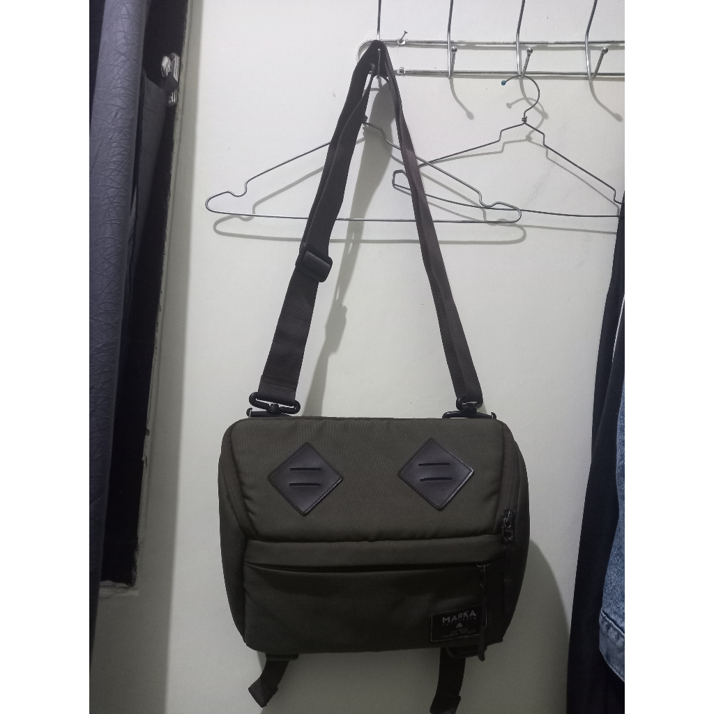Tas Kamera mirrorless selempang Marka Mantera (preloved)