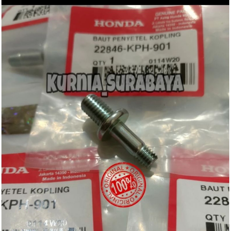 Baut setelan penyetel kopling honda kirana supra X125 kharisma revo 22846-KPH-901