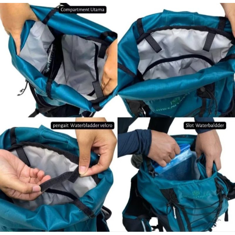 Daypack Greenforest , Tas Greenforest Casteller 18L Fast Pack