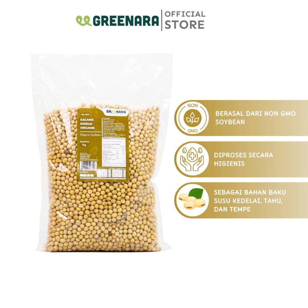

Greenara - Kacang Kedelai 1Kg / Soy Bean