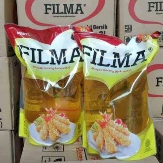 

FILMA MINYAK GORENG 2 LITER KEMASAN POUCH 1 DUS ISI 6 PCS