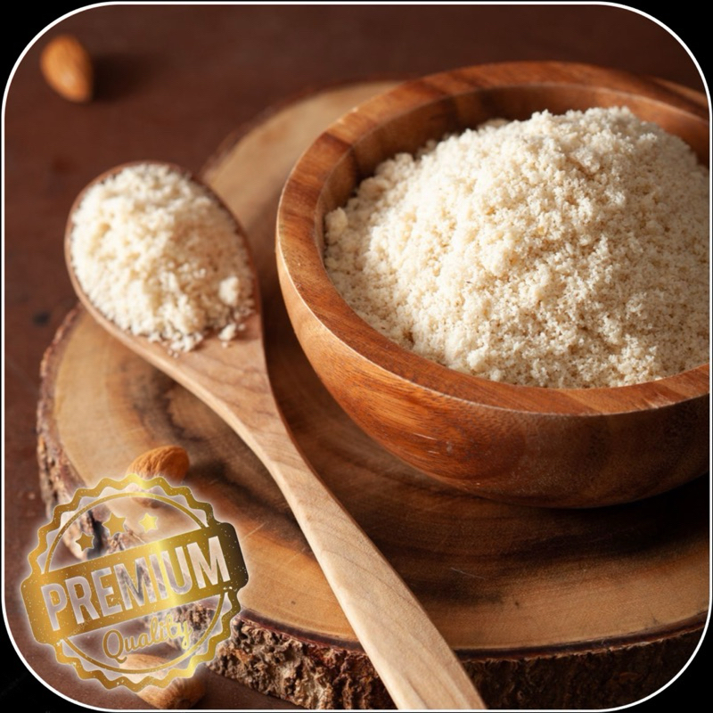 

Almond Meal / Ground Fine Almond Powder Premium Blached / Tepung Kacang Almond 100g - 1 kg