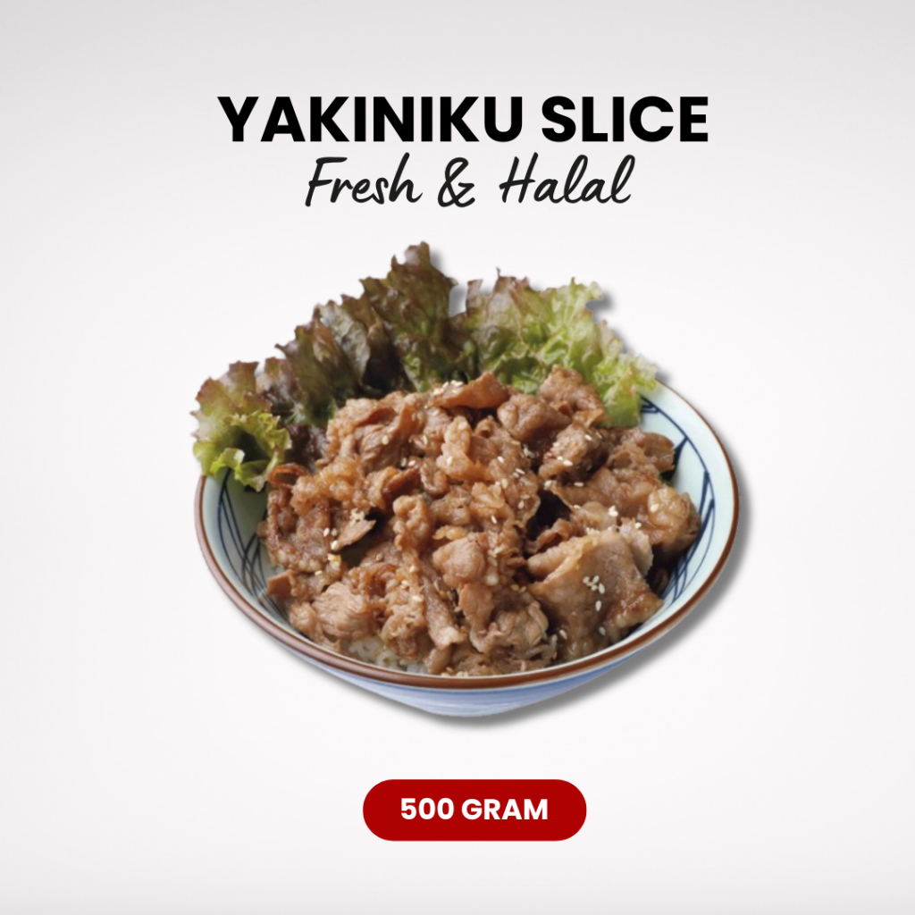 

Daging Slice Marinasi Yakiniku Fresh Halal 500gr Tangerang Selatan