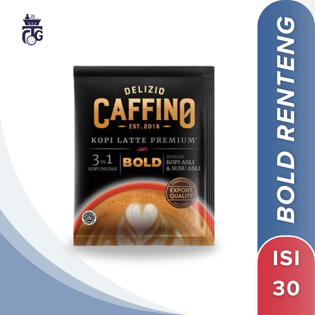 

Caffino Bold Renteng - Bubuk Kopi Instan 30 Sachet x 28g