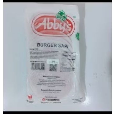 

FROZEN FOOD BURGER BEEF ABBYS isi 10