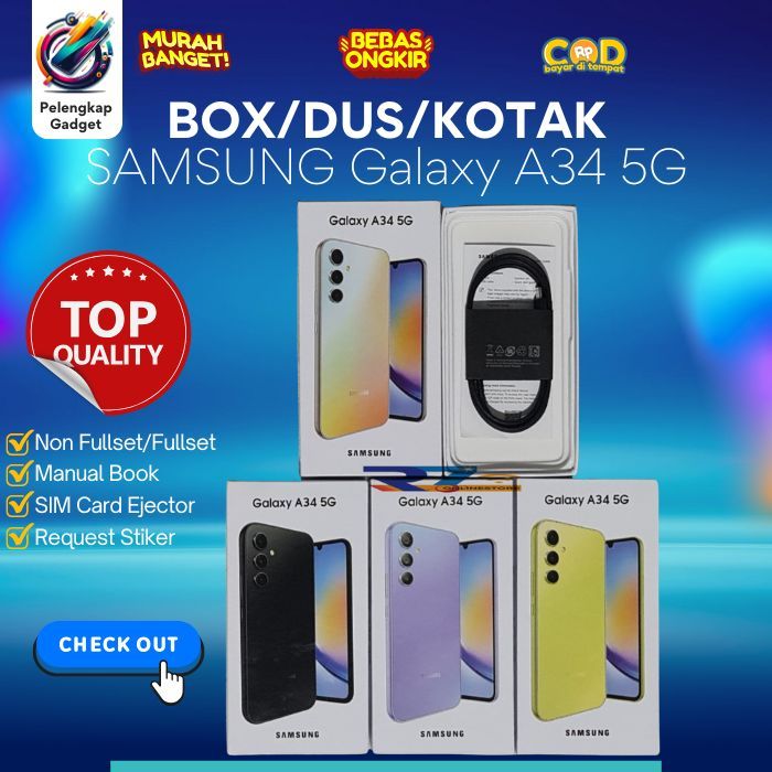 

BOX/DUS/KOTAK SAMSUNG Galaxy A34 5G