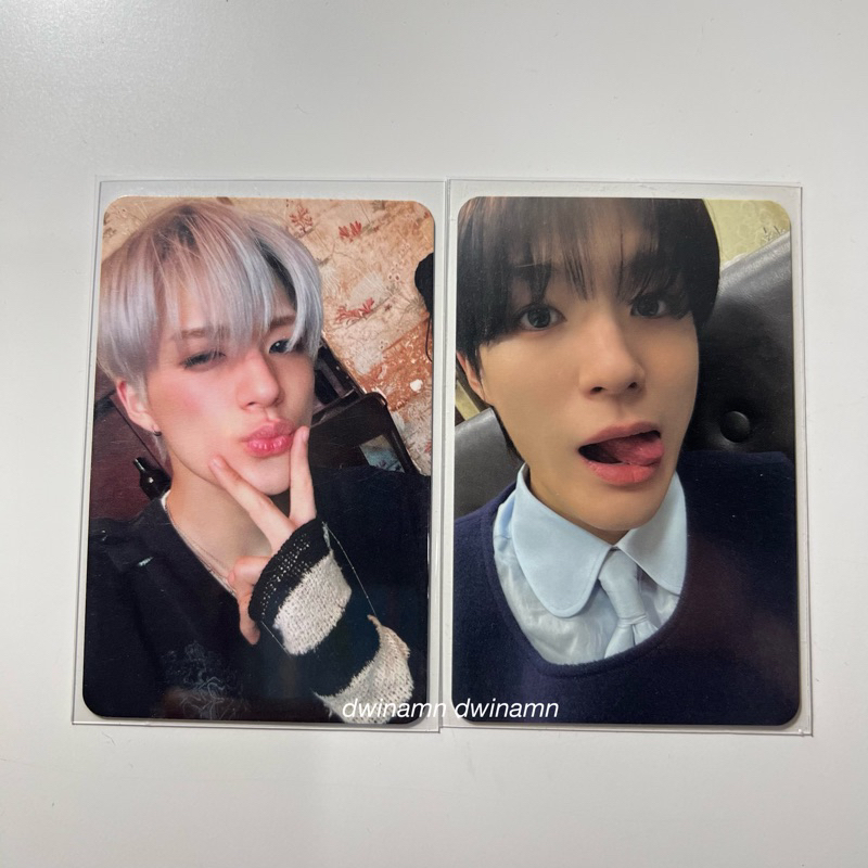 Jeno icfa (jenmel) & ekstrovert istj (manyun) photocard (pc)