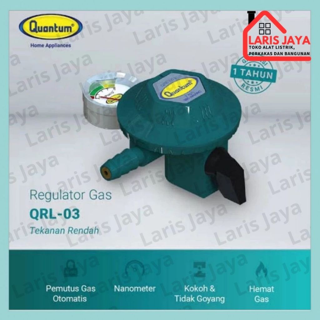 Regulator Gas Quantum QRL - 03 / Kepala Gas Quantum QRL-03 / Kepala Gas
