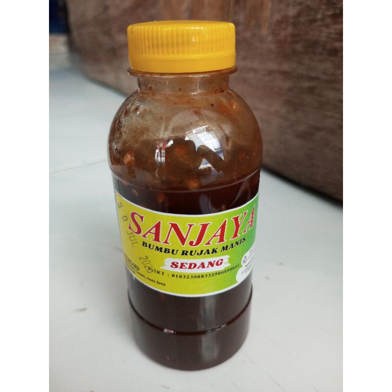 

Bumbu rujak manis Sanjaya Level Sedang