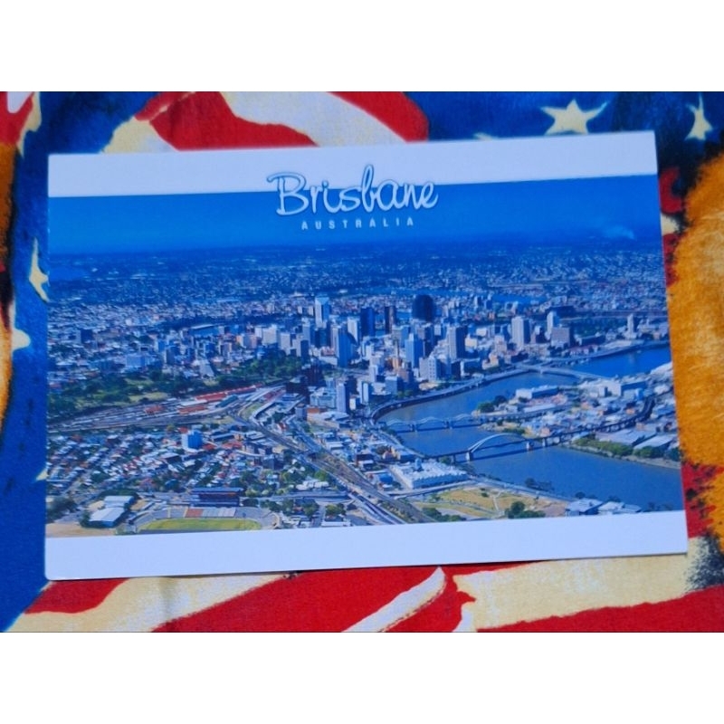 

kartu pos brisbane/australia postcard