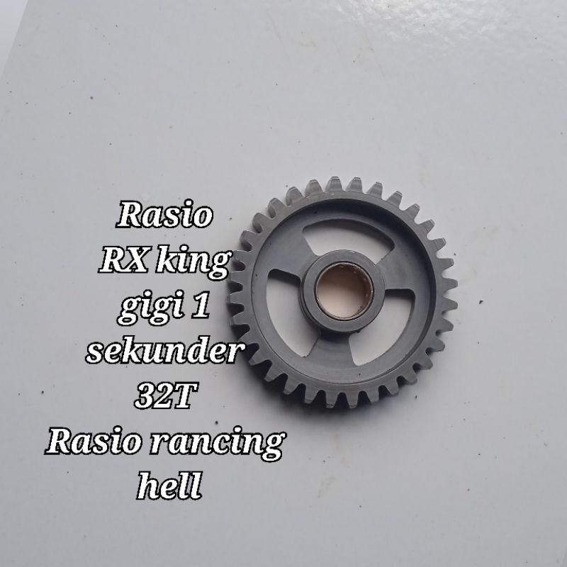 rasio rancing RX king gigi 1 sekunder 32T rasio rx king gigi 1 sekunder 32T rasio rancing hell