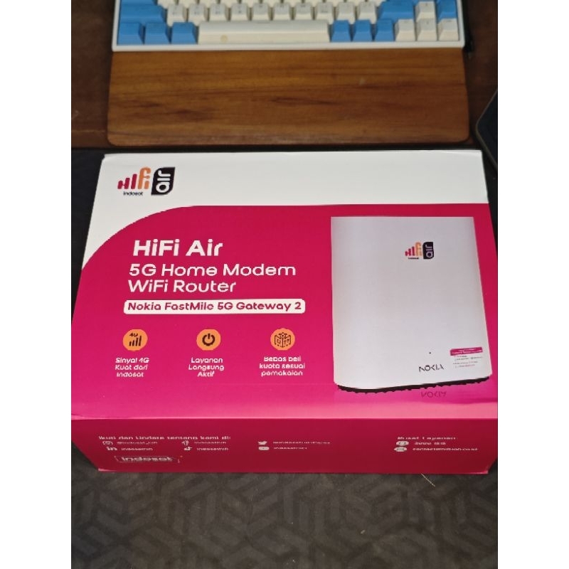 Hifi Air 5G Home Modem WiFi Router - Nokia Fastmile 5G Gateway 2 Garansi Resmi Indonesia