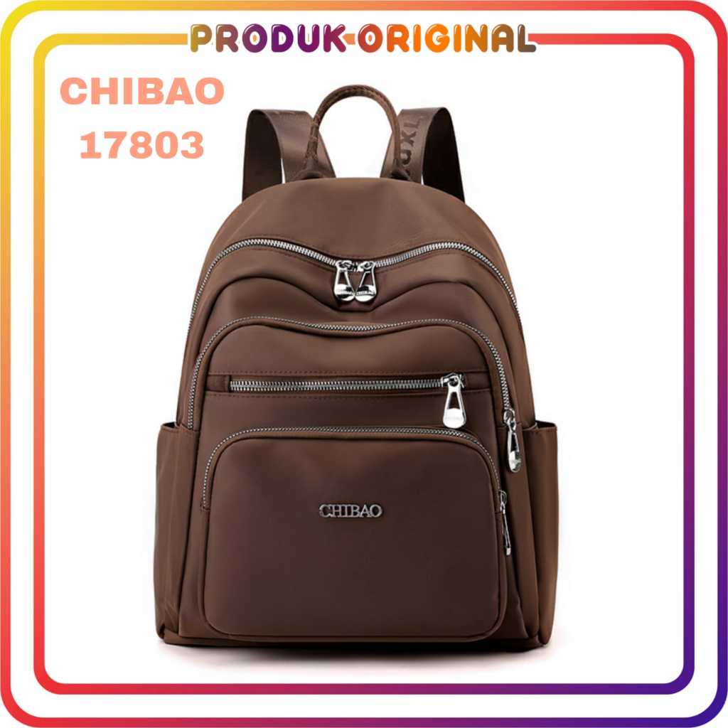 tty Chibao - Tas ransel chibao 17803 nilon waterproof tas ransel muat laptop 12inci muat tab / ipad