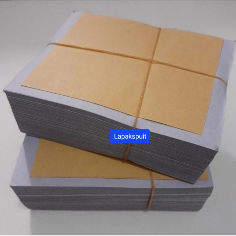 kertas puyer buram / kertas perkamen putih / kertas puyer kertas etiket