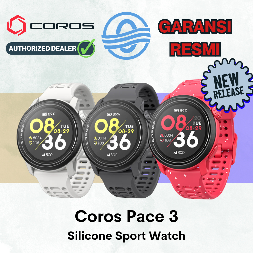 COROS Pace 3 GPS Running Sport Watch Silicone