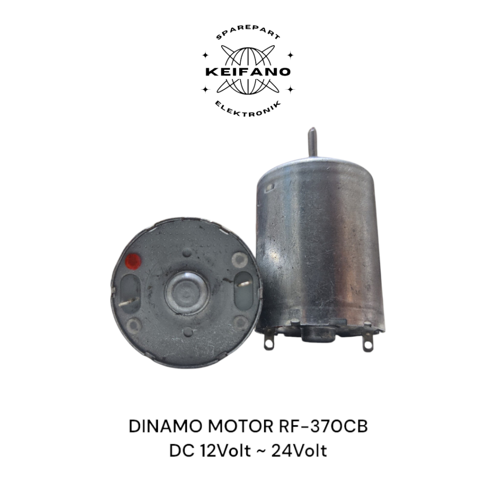 DINAMO MOTOR RF-370CB DC 12Volt ~ 24Volt ORIGINAL NEW