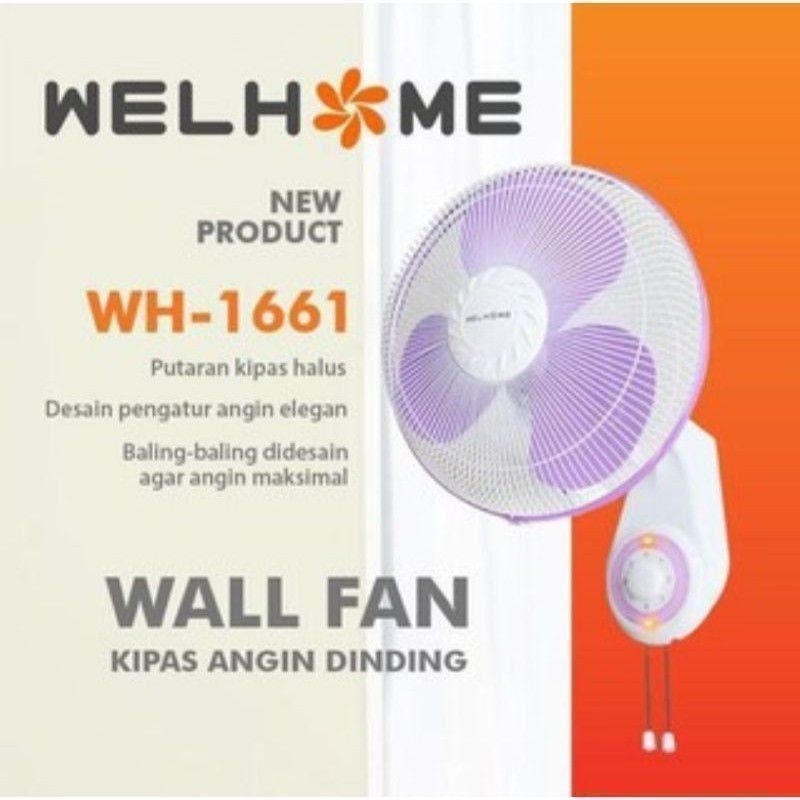 Kipas Dinding Welhome 1661