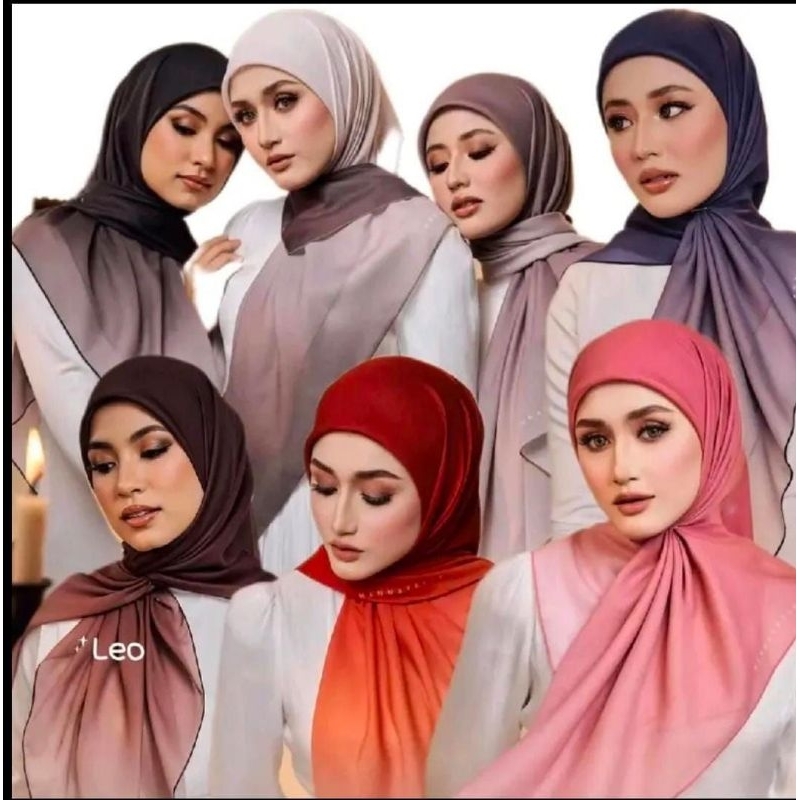 Segiempat OMBRE/Segiempat GRADASI/Segiempat Paris Jadul Gradasi Azara