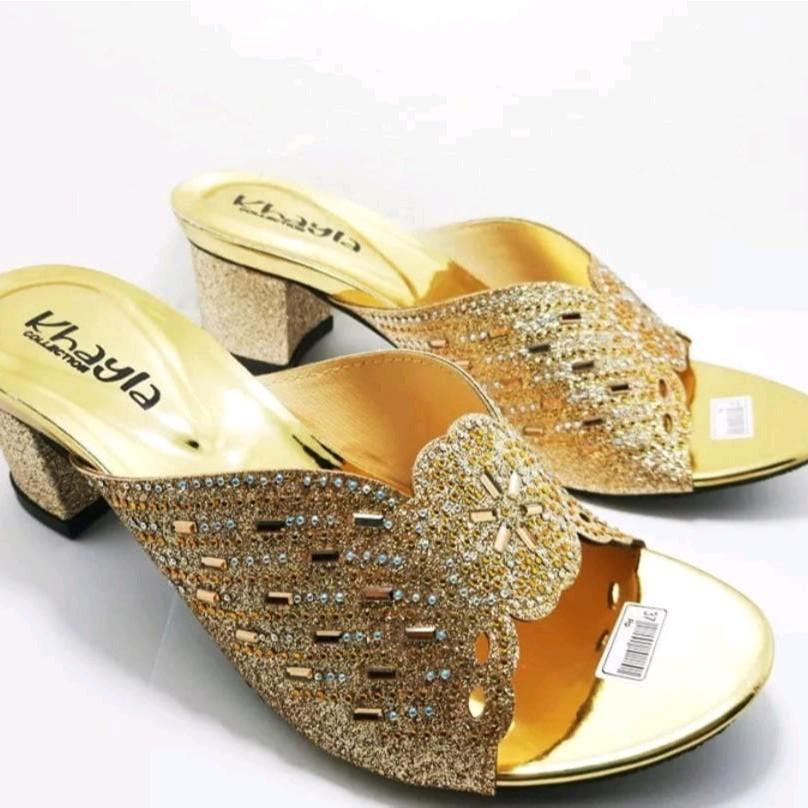 SANDAL WANITA PESTA / SANDAL WEDGES / SANDAL PESTA / SEPATU PESTA /HAK TAHU /LIDI(COD)