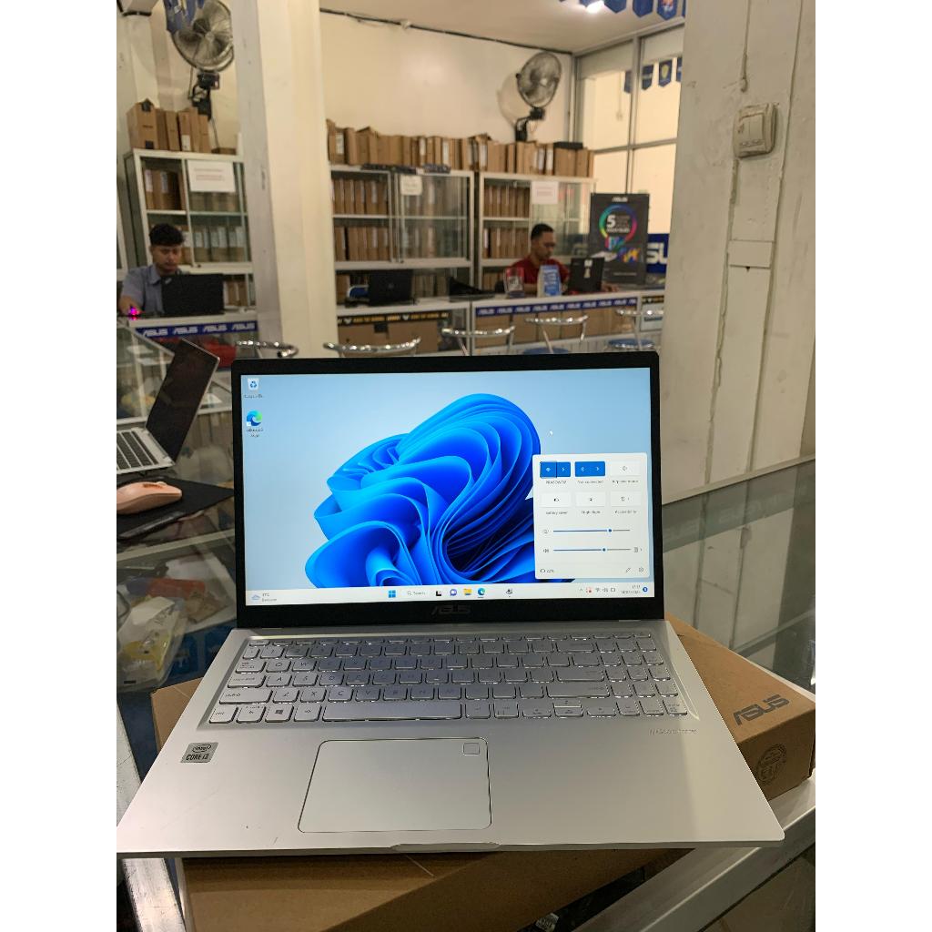 LAPTOP ASUS A516JPO Core i3-10 RAM 4GB/SSD 256GB VGA MX330 2GB WIN11 LAYAR 15"FHD LIKENEW