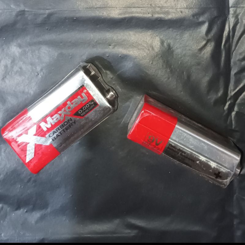 Promo Per Pcs Baterai MAXDAY 9V 6F22 / Baterai Kotak Maxday 6F22