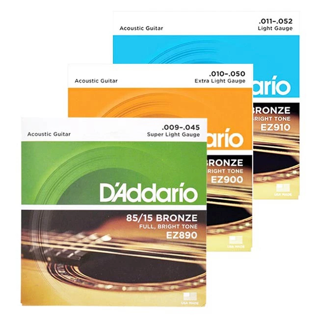 Senar Gitar Akustik D'Addario Original Satu Set