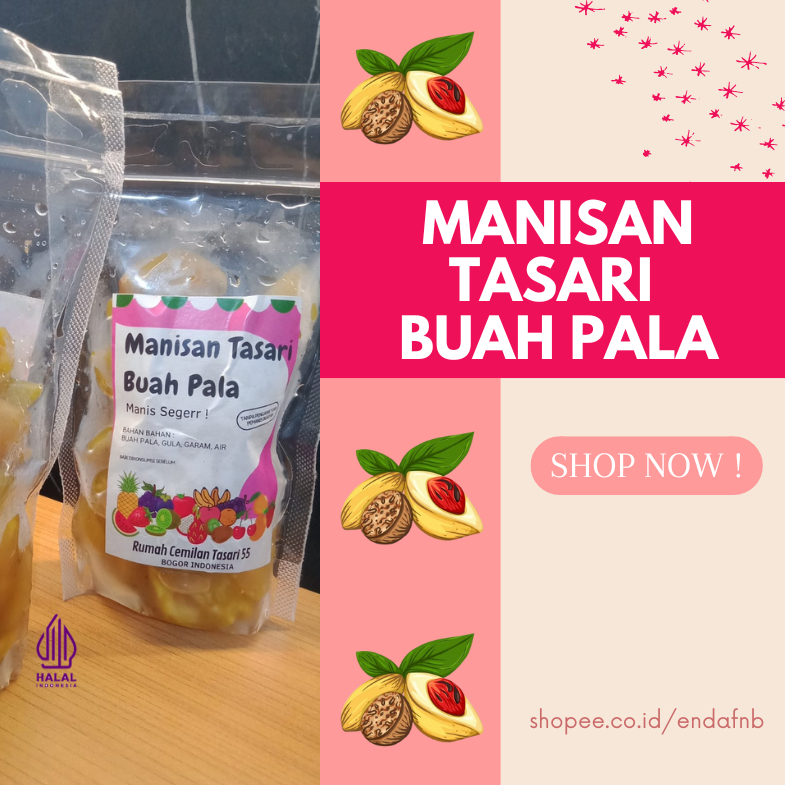 

Manisan Buah Pala by Tasari 250 gr