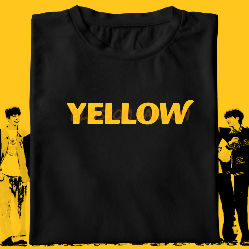 Kaos Treasure Yellow | Katun Combed 24s Hyunsuk Haruto Jihoon Mashiho Yoshi Asahi Junkyu Doyoung Jae