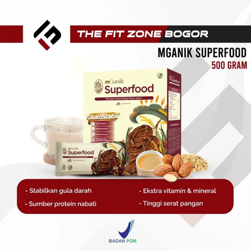 

MGanik Superfood 500 Gram Minuman Sereal GlukoStabil untuk Diabetes Multigrain