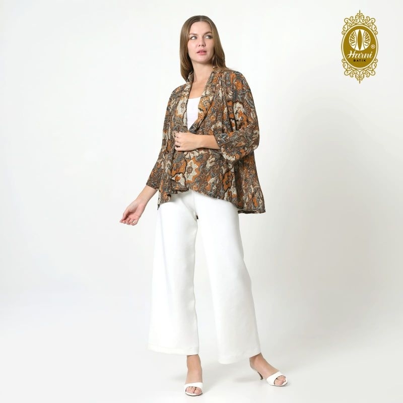 BATIK HARNI Outer Batik Wanita Paris FH 2411