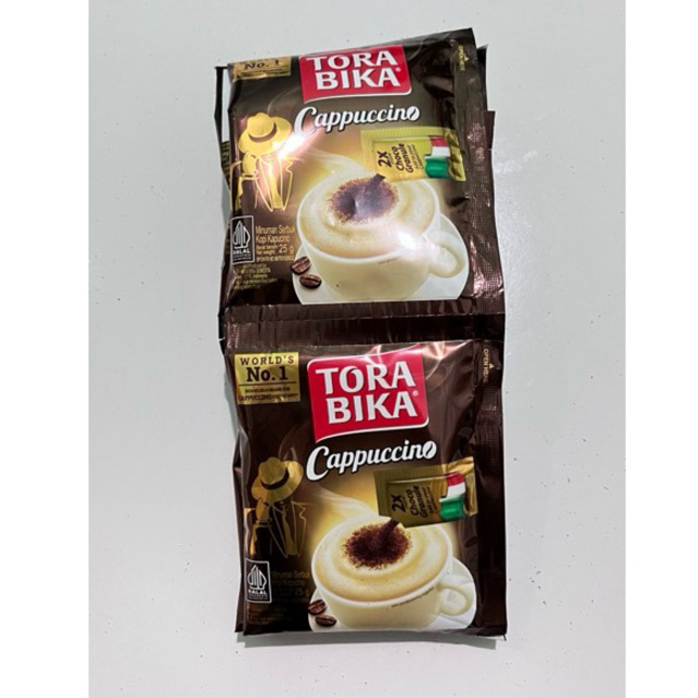 

torabika capucino 1 rengceng isi 10 pcs