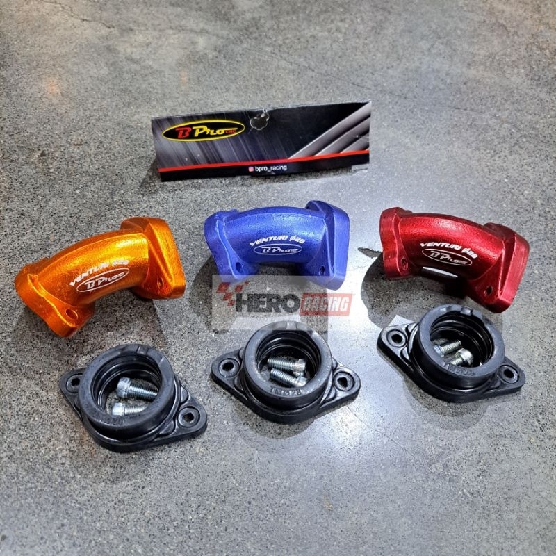 B PRO INTAKE MANIFOLD PE-28 INTEK MANIPOL PENDEK PUTAR MIRING JUPITER SUPRA KHARISMA SHOGUN ORIGINAL