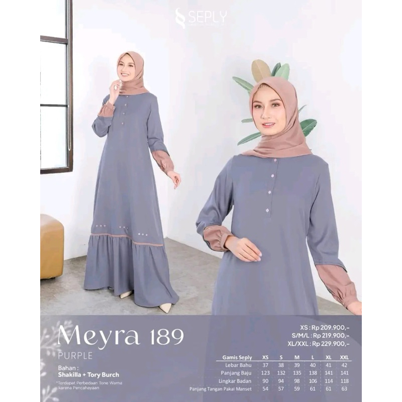 GAMIS SEPLY MEYRA 189 PURPLE