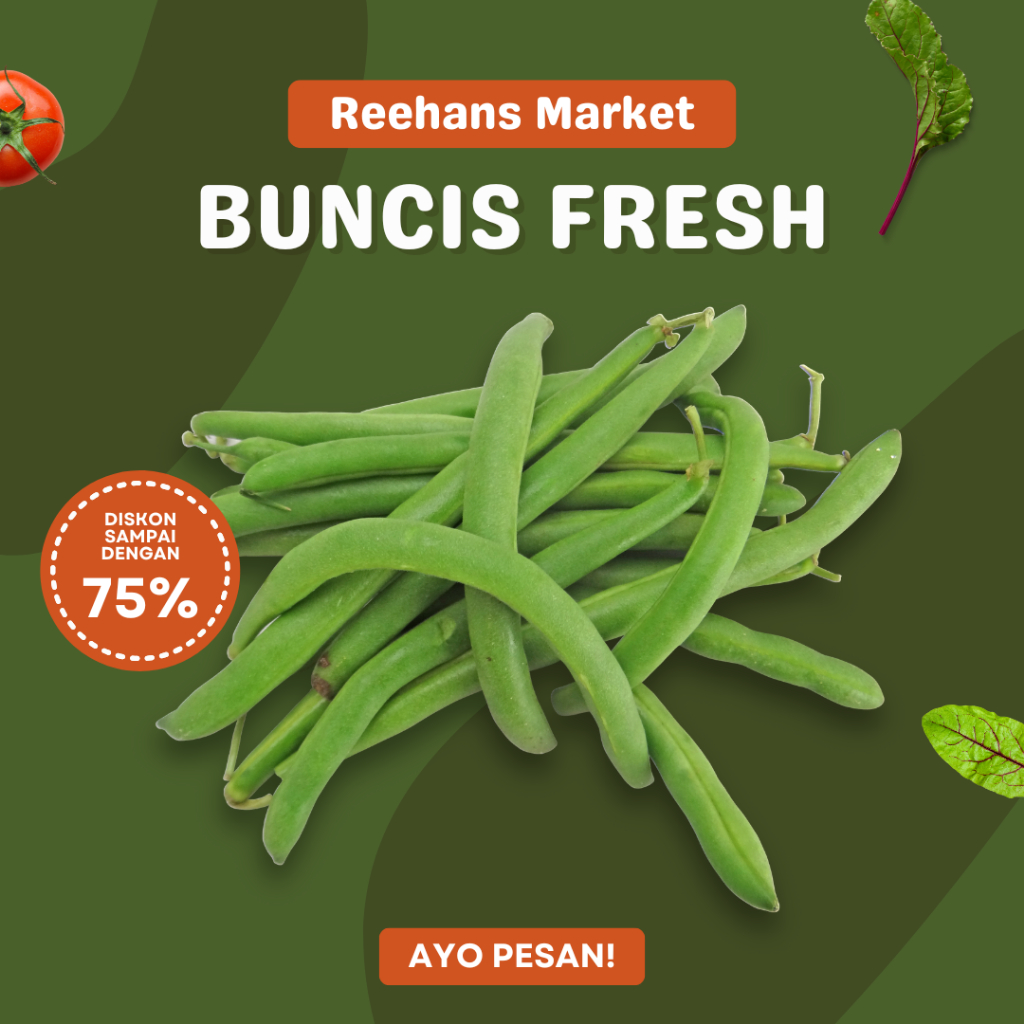 

Buncis Fresh (Green Bean) 250g - 500g