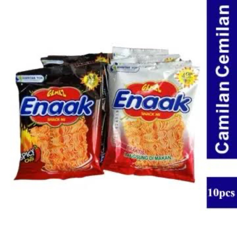 

Snack Mie Gemez Enaak Renceng isi 10