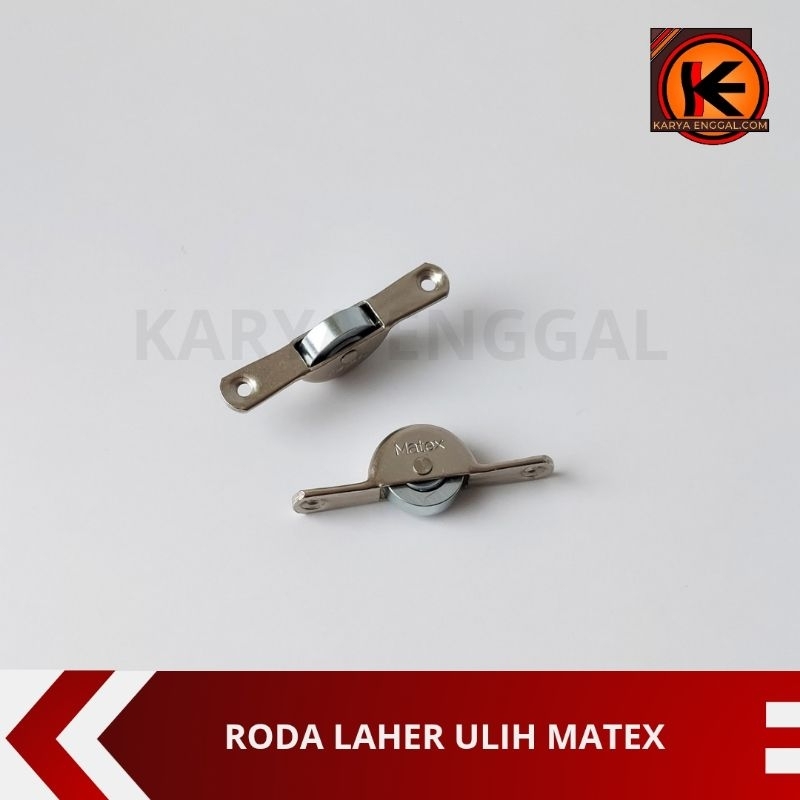 Roda Laher Ulih Matex Rata 3/4 inc / Roda Etalase