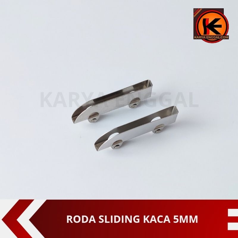 Roda Sliding Pintu Kaca 5mm / 8mm / 10mm