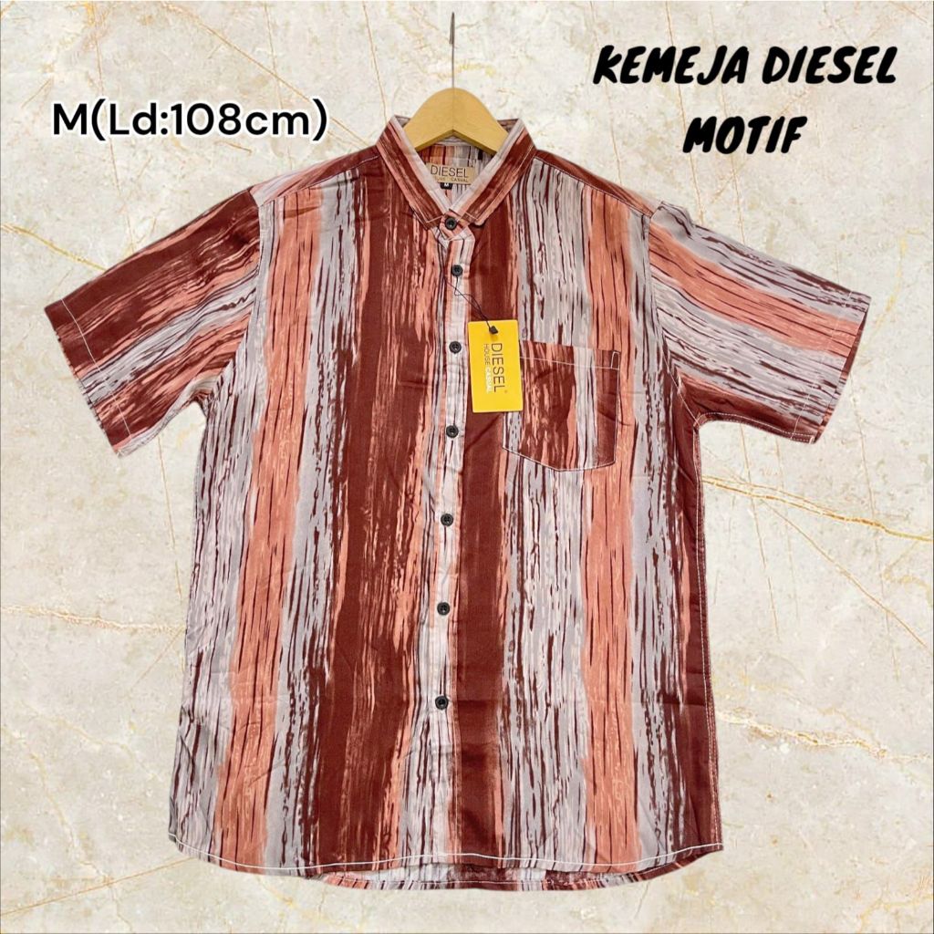 KEMEJA DIESEL MOTIF TERBARU
