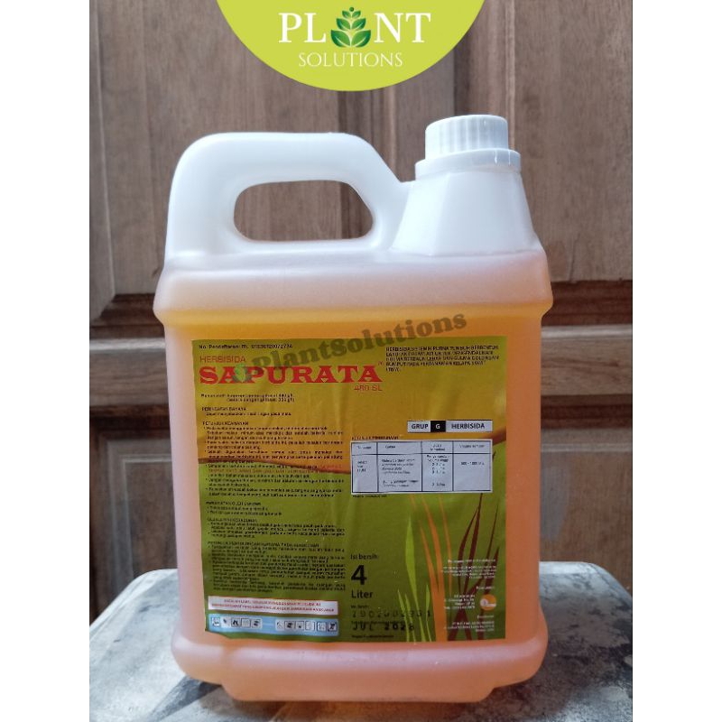 Herbisida Sapurata 480Sl 4L Mengendalikan Gulma Berdaun