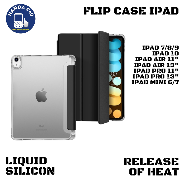 Flip case ipad / Flip Cover ipad / ipad air / ipad pro / ipad mini / ipad 9 / ipad 7/8 casing ipad