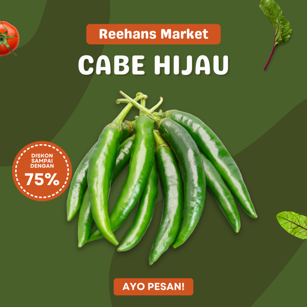 

CABE RAWIT IJO 250g - 500g
