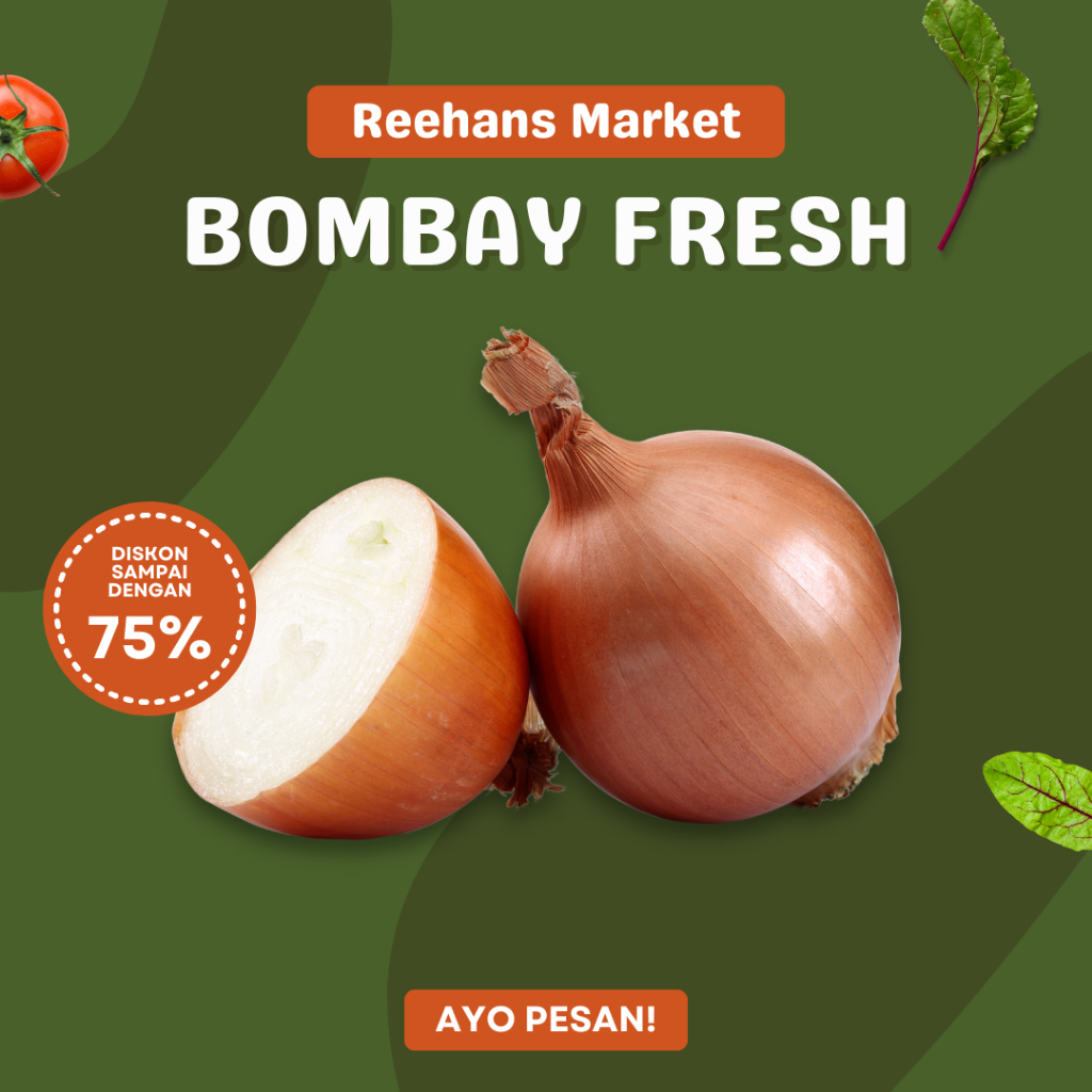 

Bawang Bombay Fresh 1kg dengan kualitas Premium