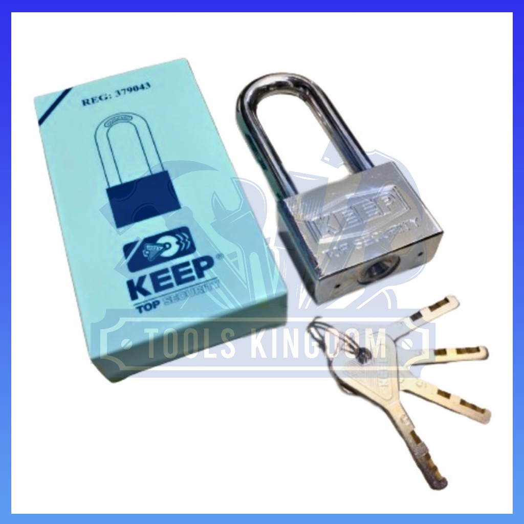 Gembok KEEP 50mm Panjang - KEEP Gembok Panjang 50mm - Gembok Stainless KEEP - KEEP Top Security Lock