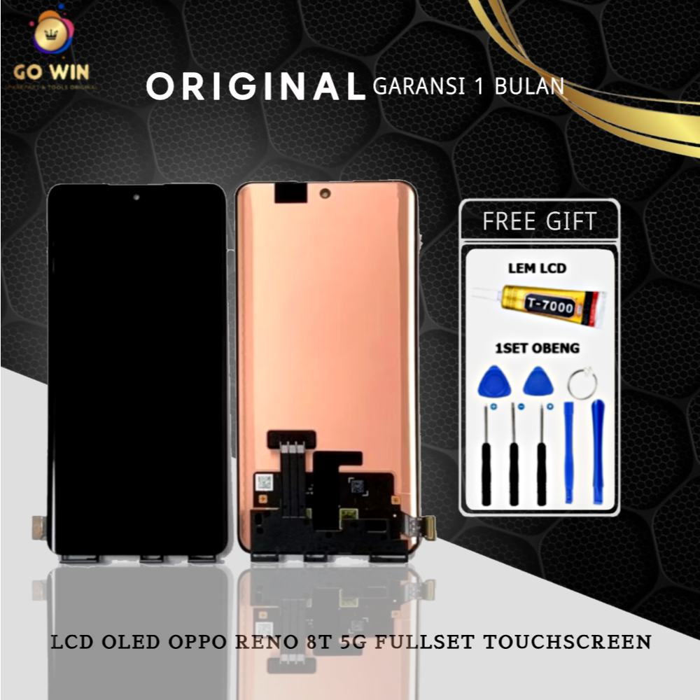 ORIGINAL LCD OLED OPPO RENO 8T 5G FULLSET TOUCHSCREEN