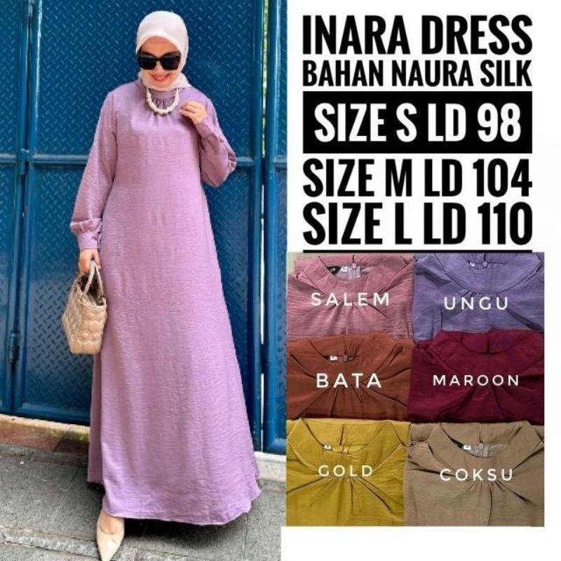 Inara Dress Gamis Silk