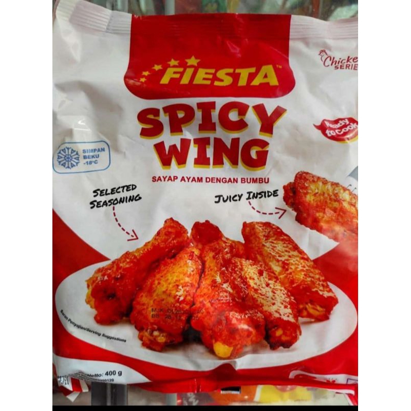 

Fiesta Spicy Wing isi 400gram