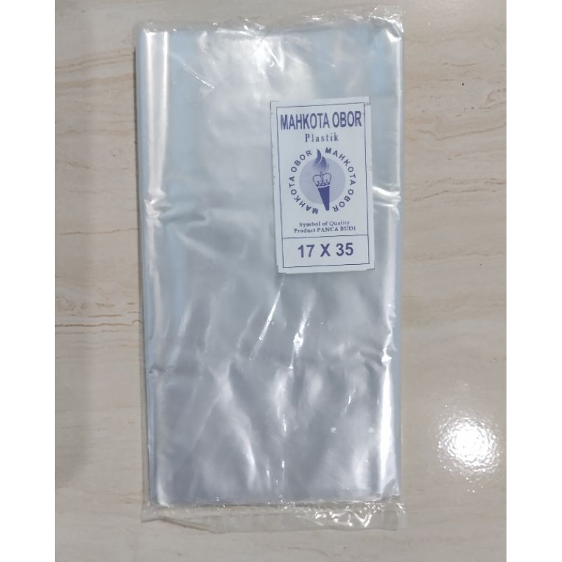 Plastik PP Tipis Mahkota Obor 17 x 35