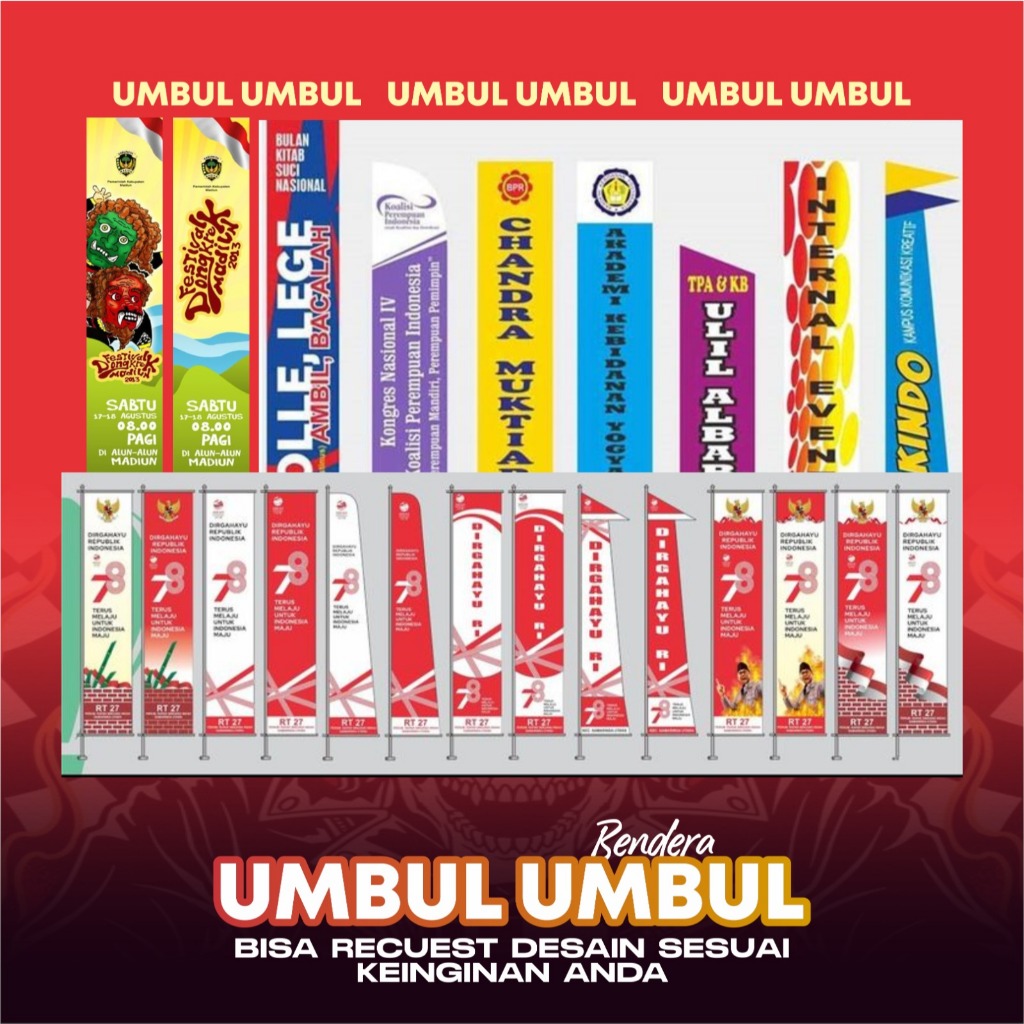 UMBUL UMBUL CUSTOM FULL PRINT I UMBUL UMBUL PRINTING I UMBUL UMBUL FREE DESIGN