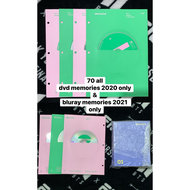 

WTS ALBUM HAPPY WEVERSE VERSION DVD MEMORIES 2020 BLURAY 2021 ONLY