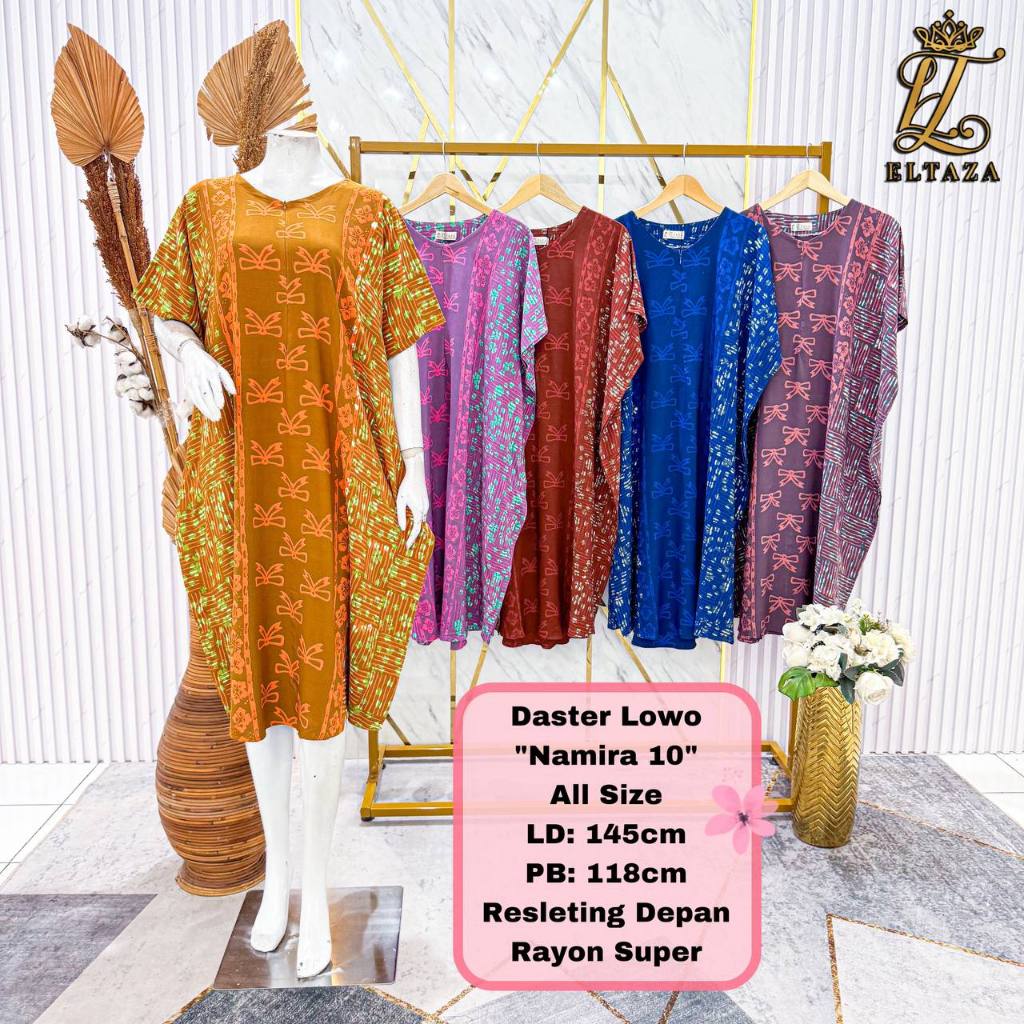 Eltaza Daster Lowo Batik Cap Pekalongan Kalong Busui Frendly All Size